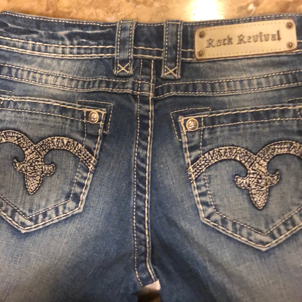 Rock Revival girls blue jeans